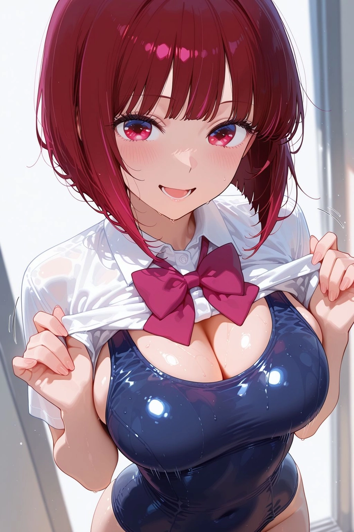 Arima Kana anime thần thái