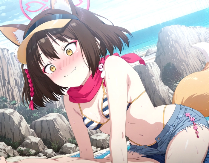 Avatar Izuna Kuda Blue Archive cá tính