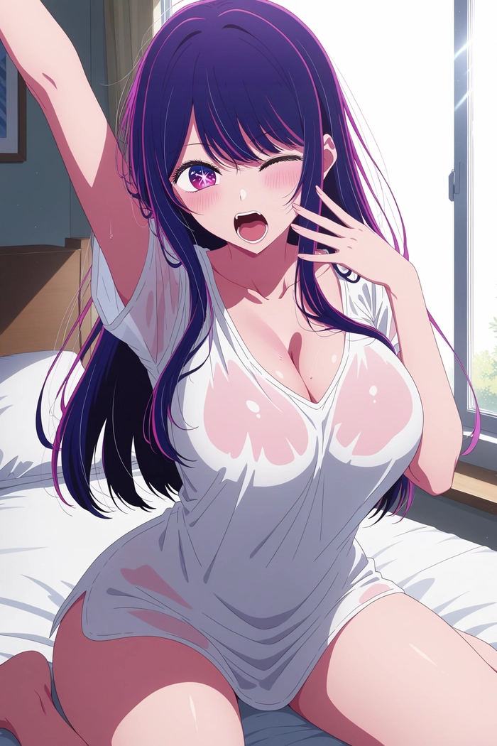 Avatar Oshi no Ko Ai Hoshino lung linh