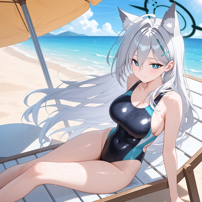 Avatar Shiroko Blue Archive lung linh đẹp mắt