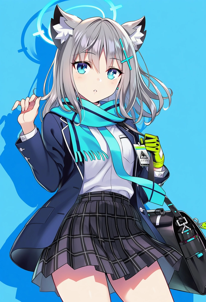 Avatar Shiroko Sunaookami Blue Archive dễ thương