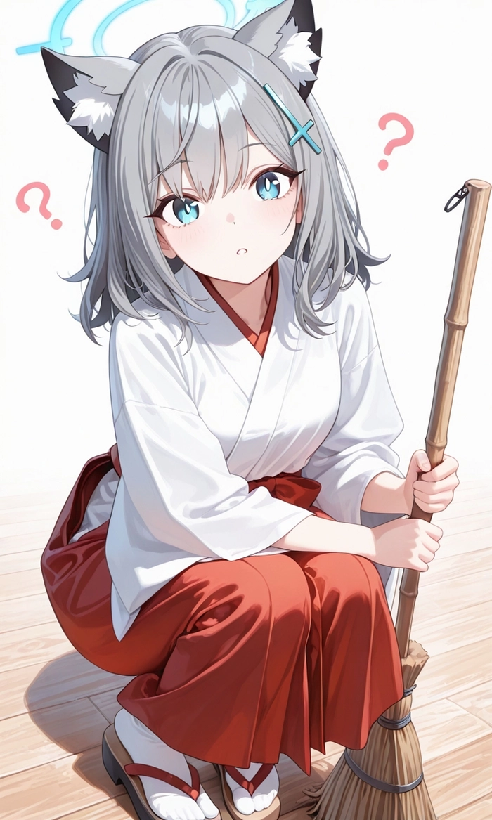 Avatar Shiroko Sunaookami tinh nghịch đáng yêu