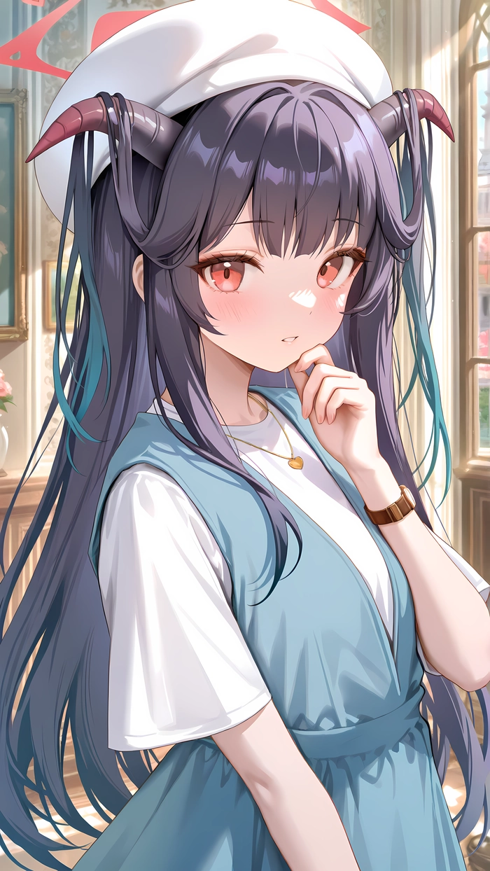 Hình Fuuka Blue Archive lãng mạn