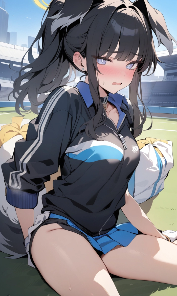 Hình Hibiki Blue Archive cá tính cuốn hút
