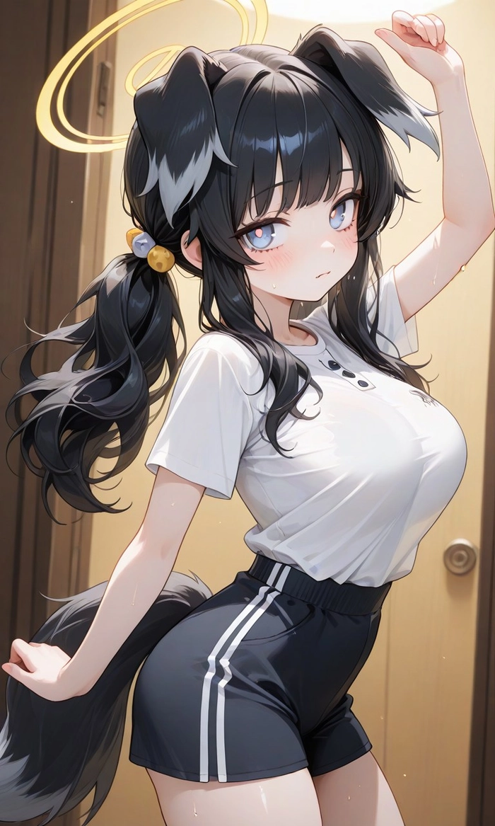 Hình Hibiki Nekozuka Blue Archive đáng yêu