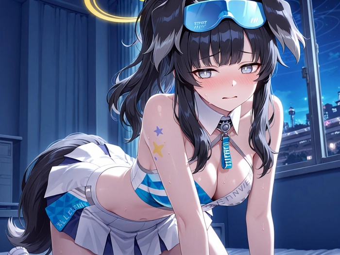 Hình Hibiki Nekozuka Blue Archive lung linh