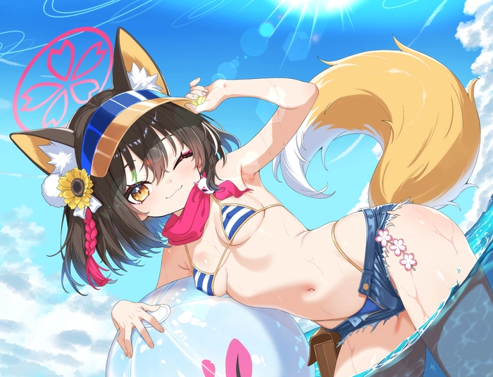 Hình Izuna Blue Archive anime girl đáng yêu