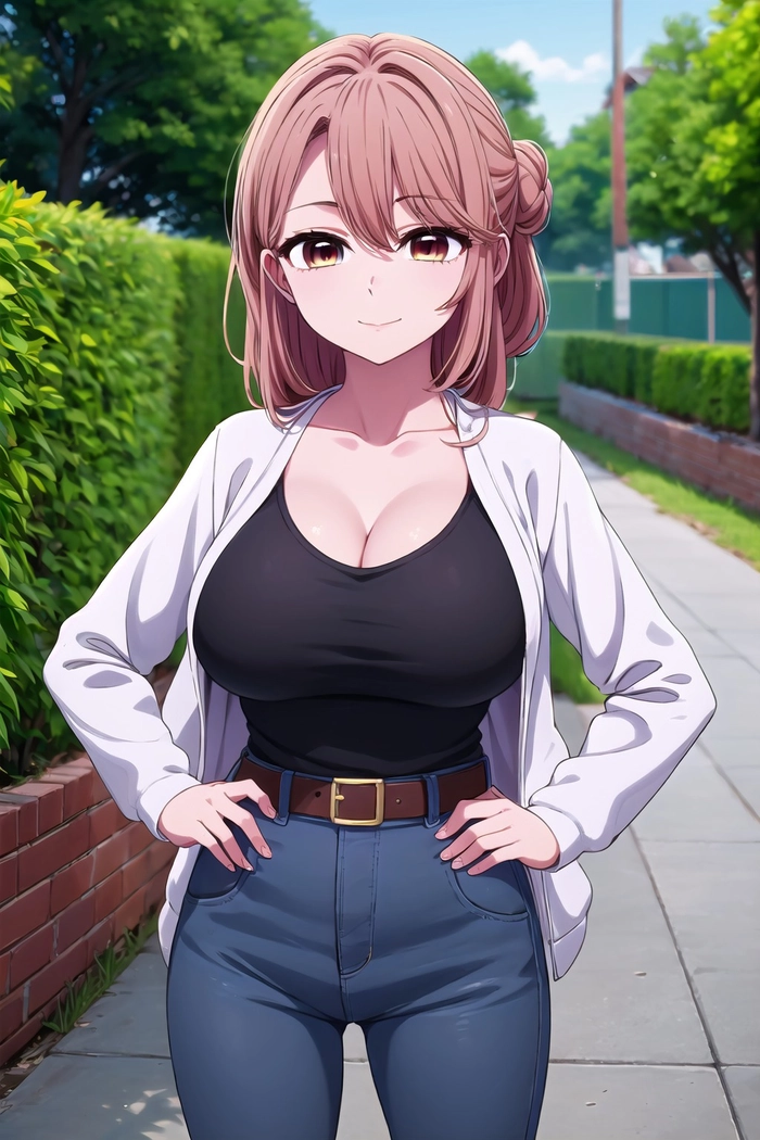 Hình Miyako Saitou anime dịu sáng