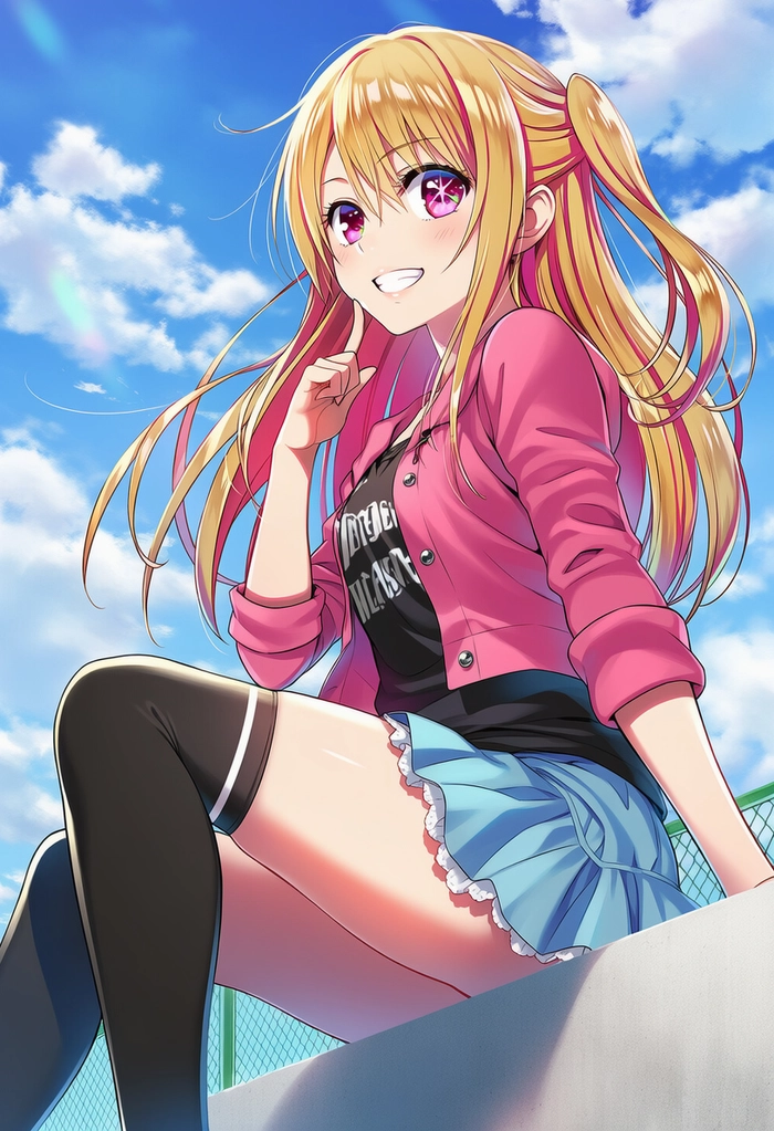 Hình Ruby Hoshino idol trẻ