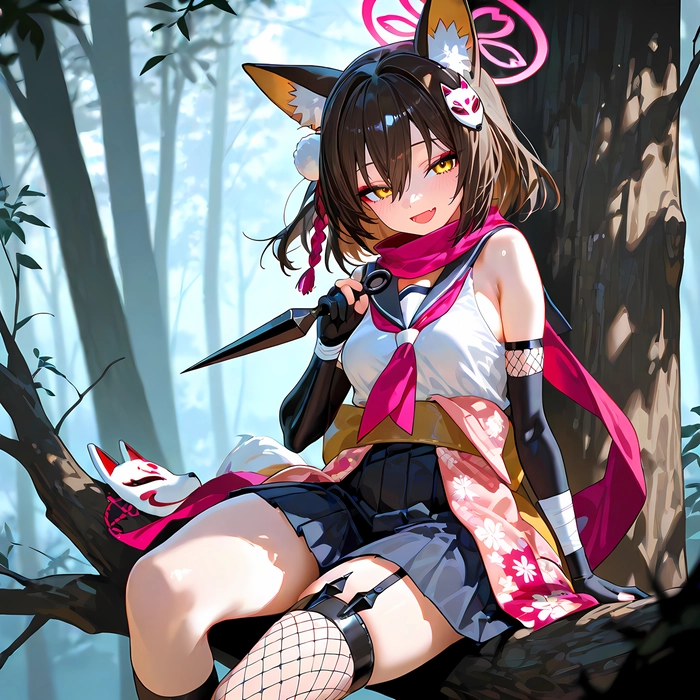 Hình ảnh Izuna Blue Archive cute chất lượng