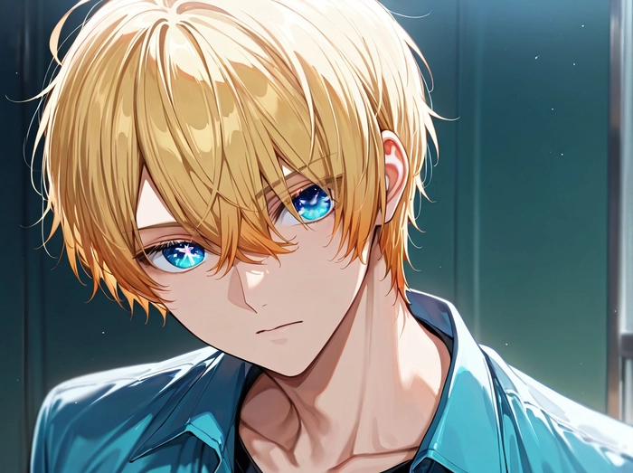 Hình anime Aqua Oshi no Ko được yêu thích