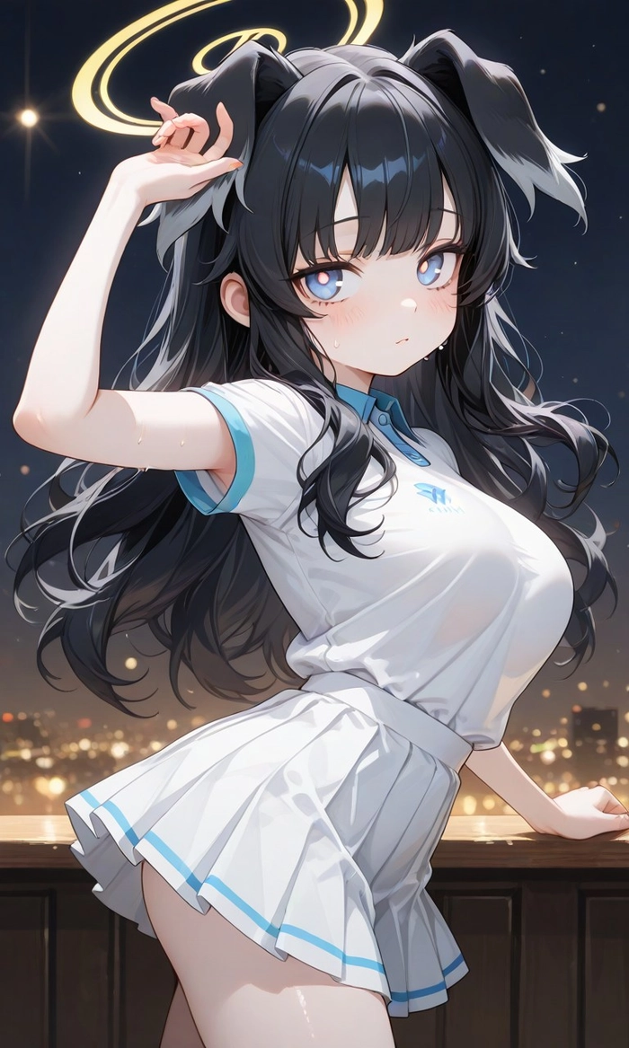 Hình anime Hibiki Nekozuka Blue Archive cực cuốn hút