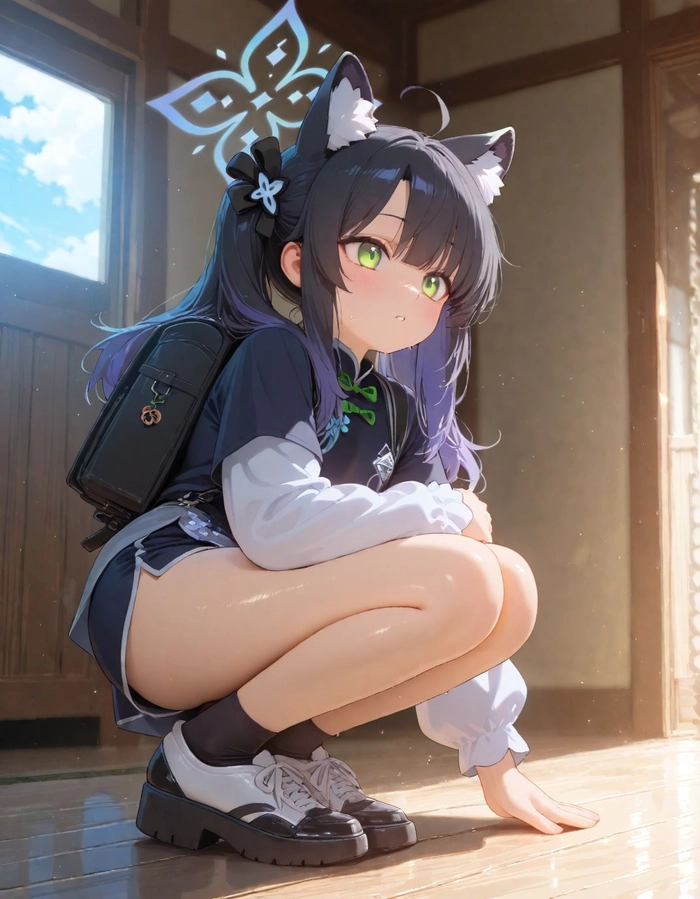 Hình anime Shun Blue Archive đầy sức hút