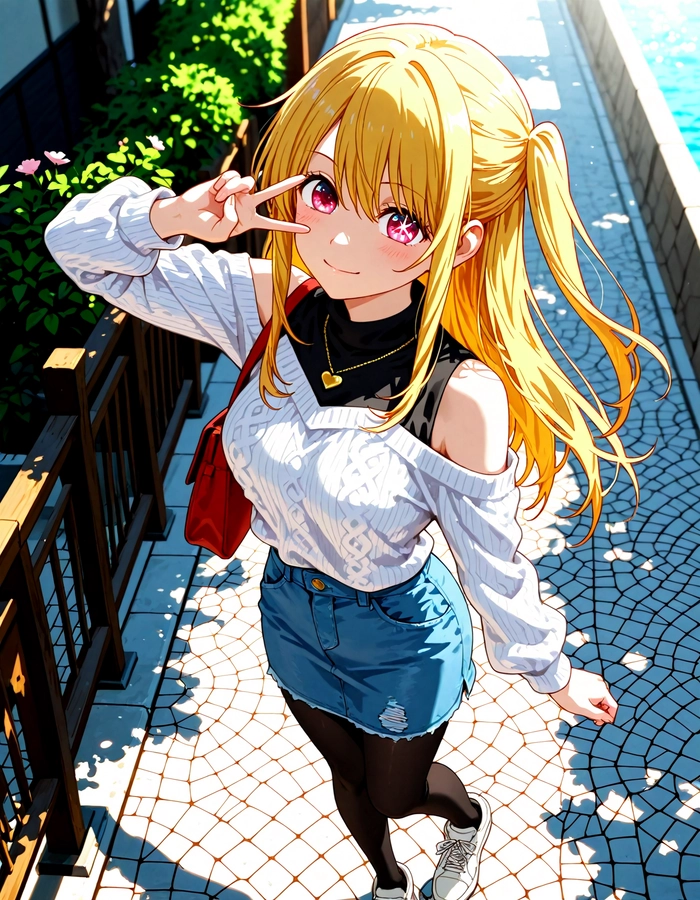 Ruby Hoshino anime đẹp