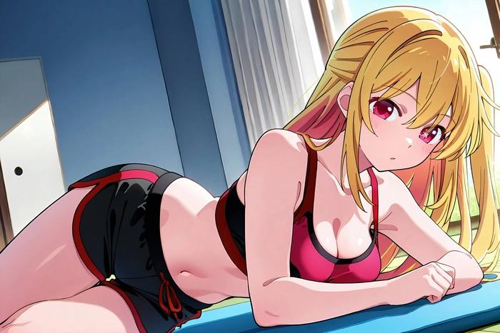Ruby Hoshino anime rực rỡ